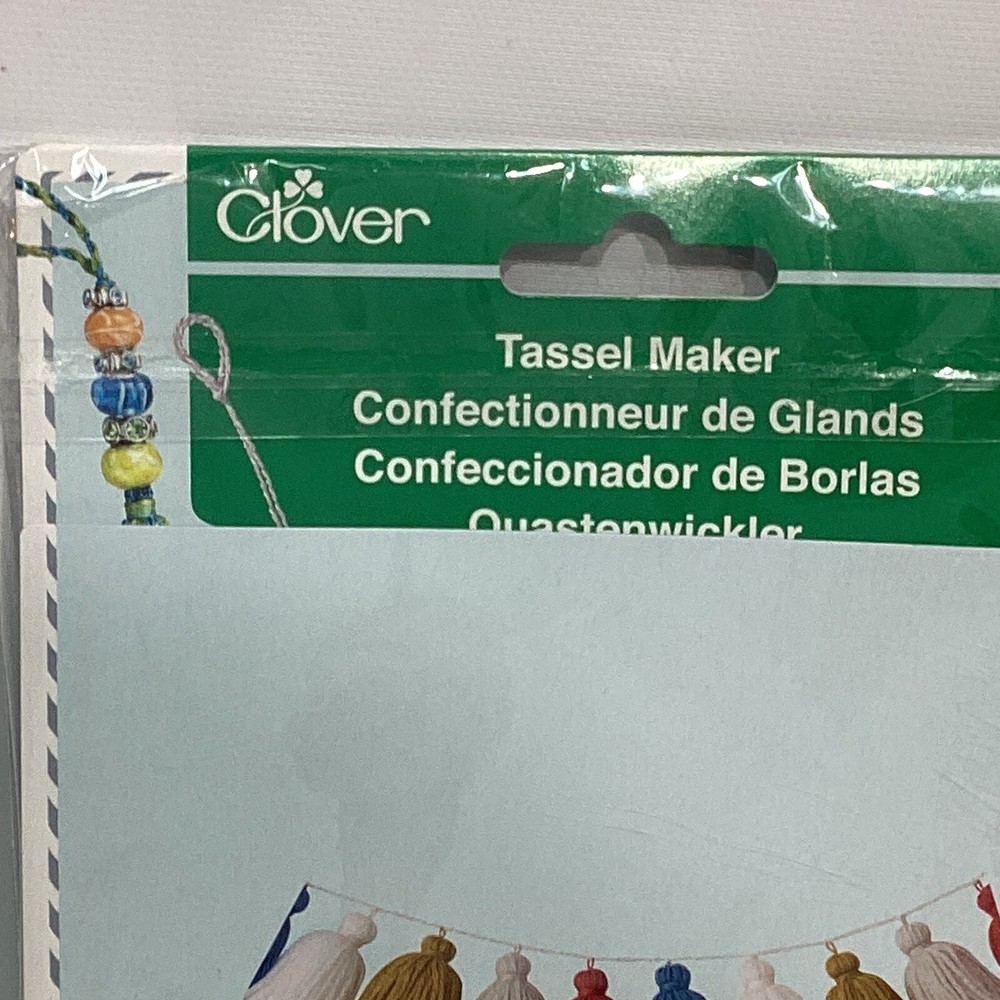 Clover LARGE Tassel Maker Item #9941 Makes 5 Sizes w/ Instructions