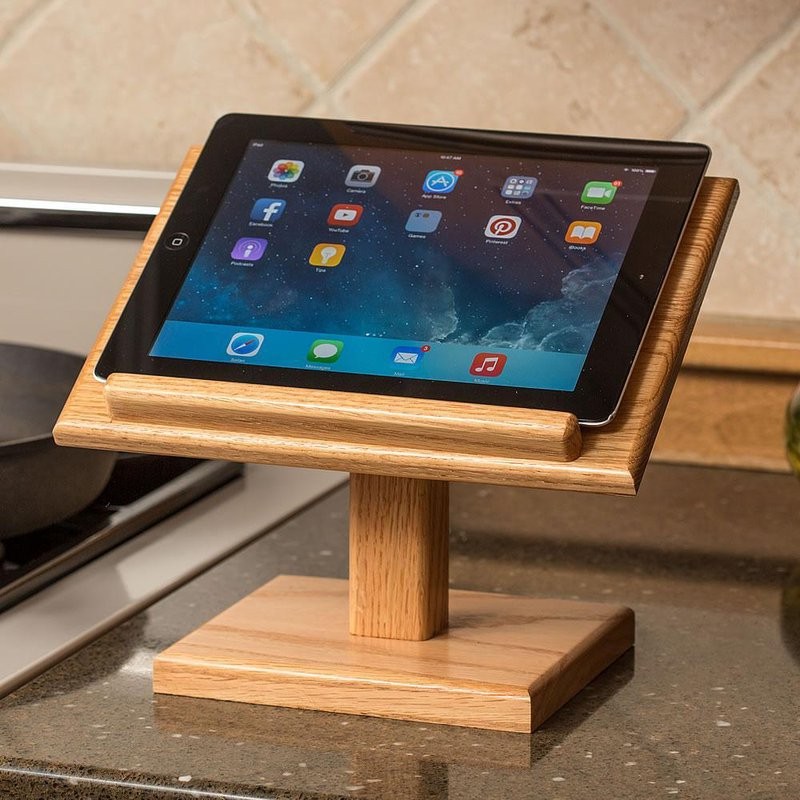 Oak Cookbook Holder