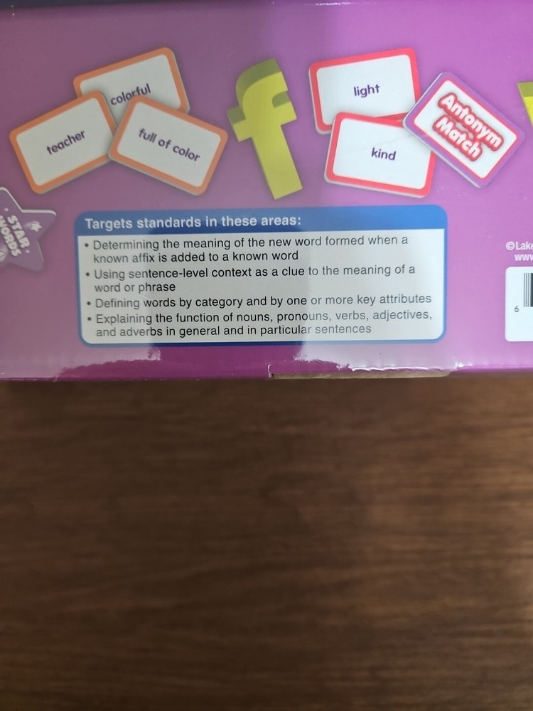 Lakeshore Vocabulary Activity Stations