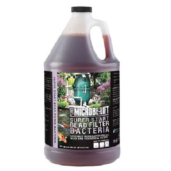 Microbe-Lift Super Start Bead Filter Bacteria 1 Gallon