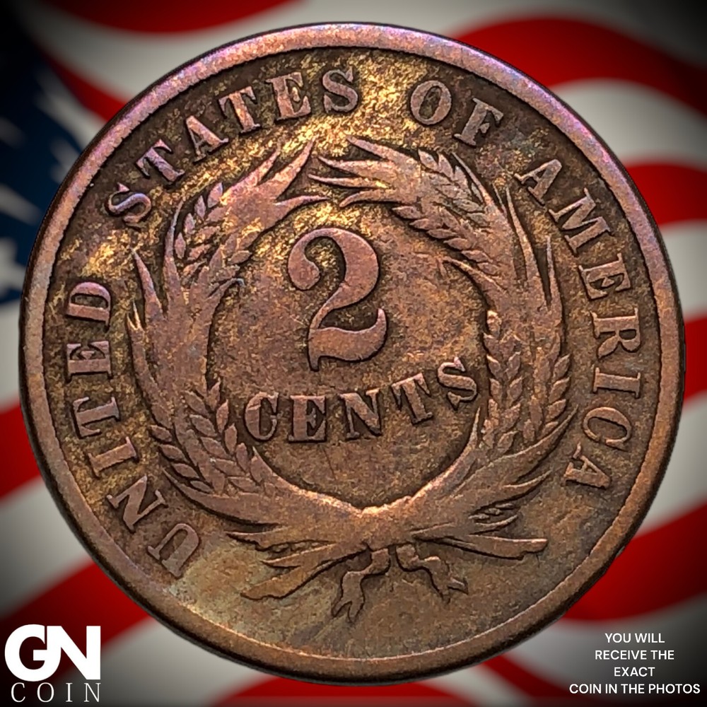 1865 2 Cent Piece M9369