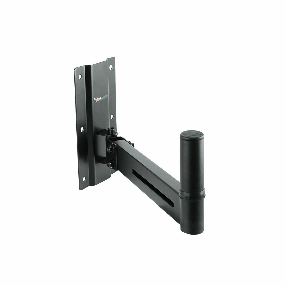 Gator Frameworks GFW-SPK-WM100 Wall Mount Speaker Stands - Black (Pair)