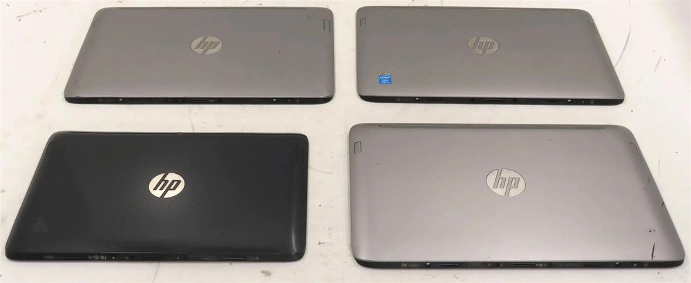 Lot 4 Mix HP Model Brand Startup Tablets