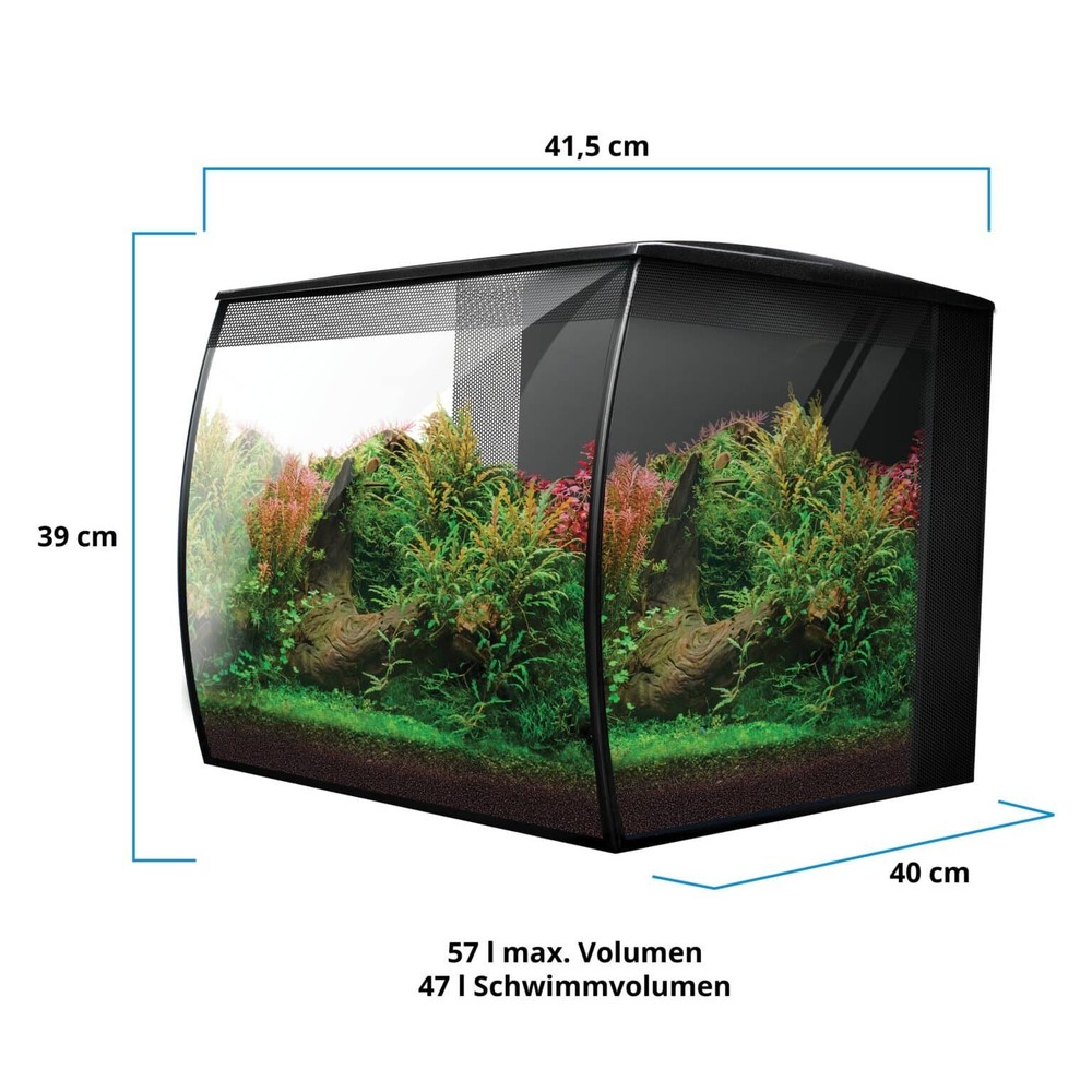 Fluval Flex 2.0 – Modern 57L Freshwater Aquarium With LED & Filter System