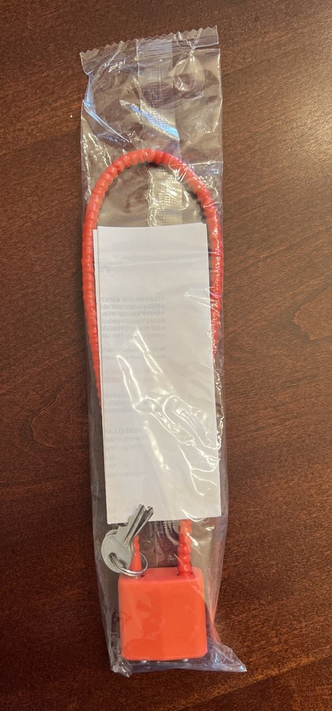 Cable Gun Lock With 2 Keys New Unopened