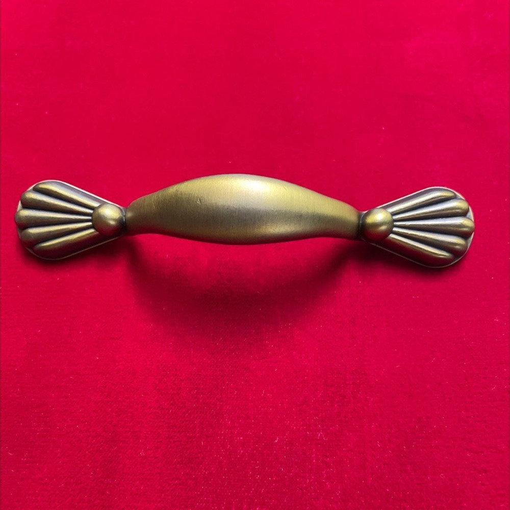 3" French Rays Pull Bronze