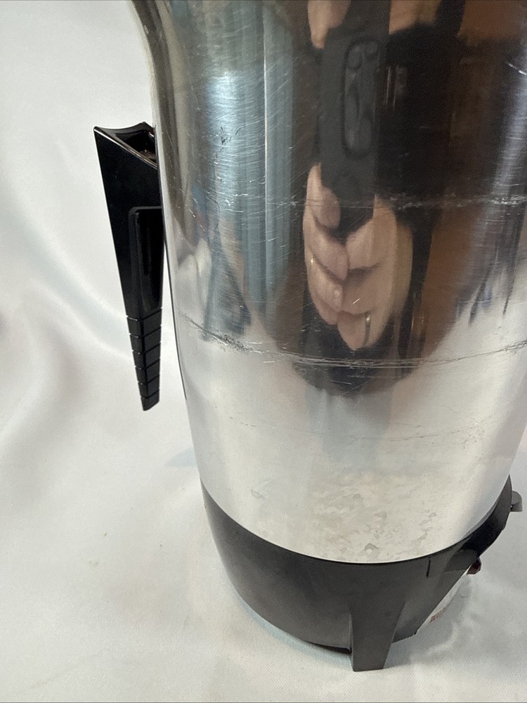 Wear-Ever 10 Cup Electric Automatic Percolator Model 2750 Complete