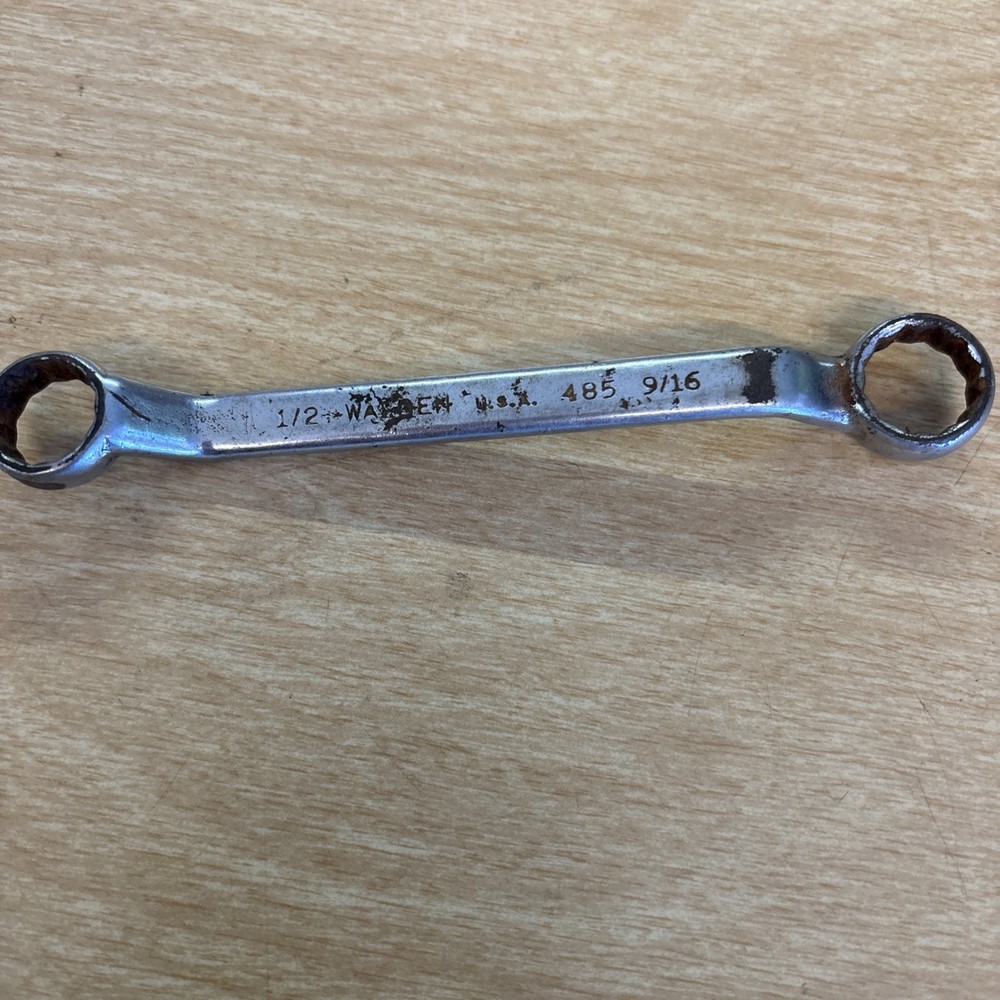Walden Tools USA 1/2-9/16 Double Offset Box End Wrench
