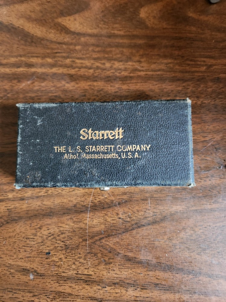 Vintage Starrett No. 700 Inside Micrometer  Precision Tool