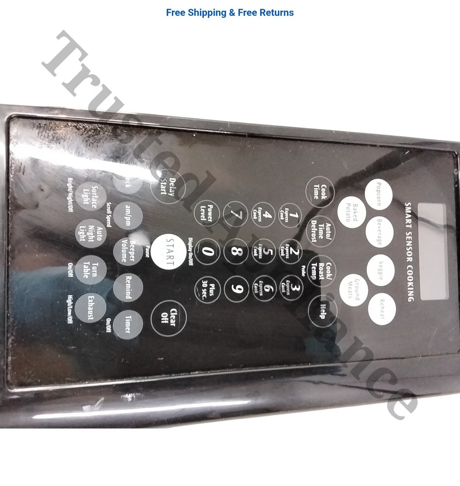 Microwave Control Panel Console GLMV168K8 Black
