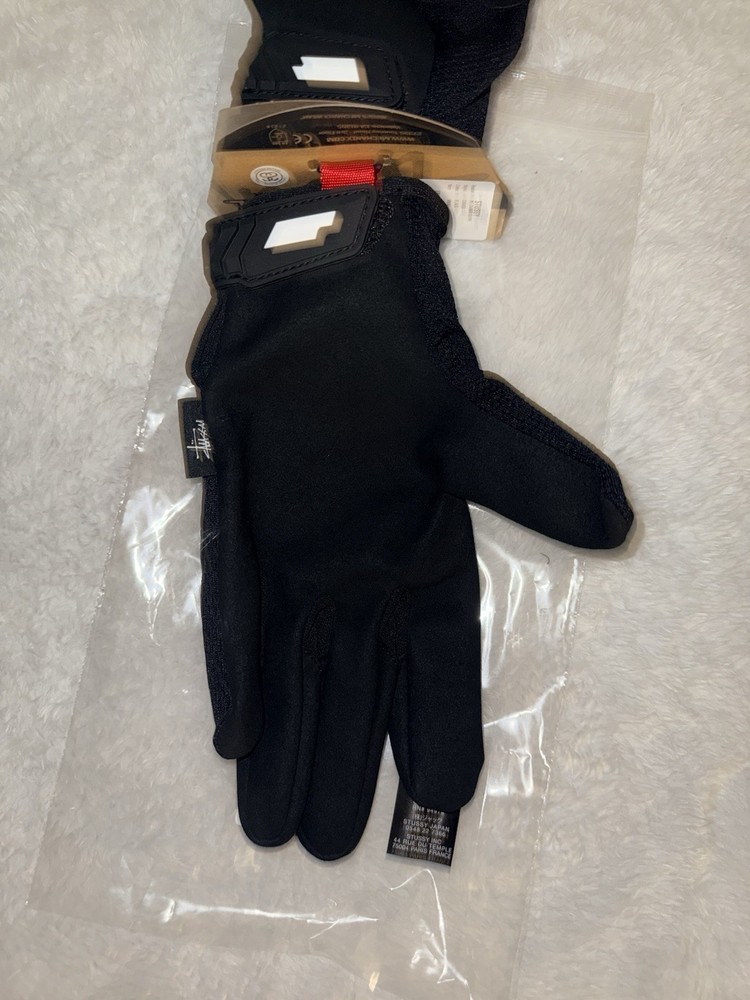 Stussy Mechanix Work Gloves - Size Small - Black - NEW