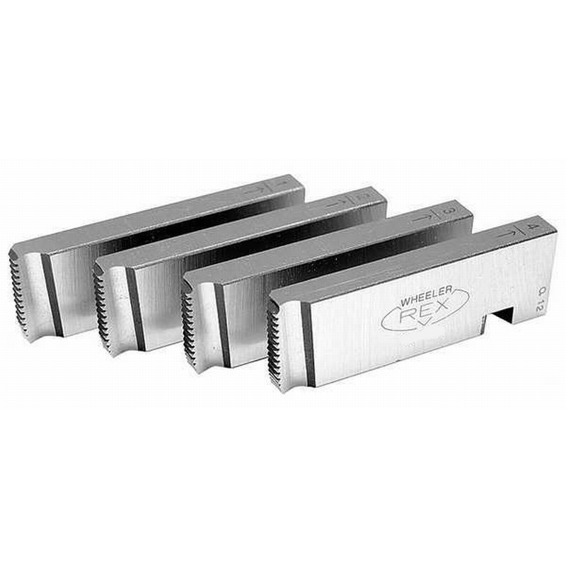 Wheeler Rex Model 7090 and 8090 Power Pipe Threader Replacement Dies 1" - 2" NPT