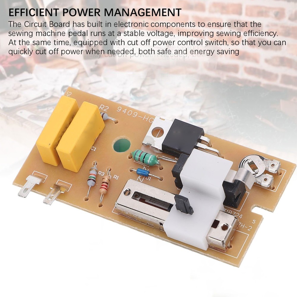 Sewing Machine Pedal Circuit Board Metal Universal Responsive Replacement