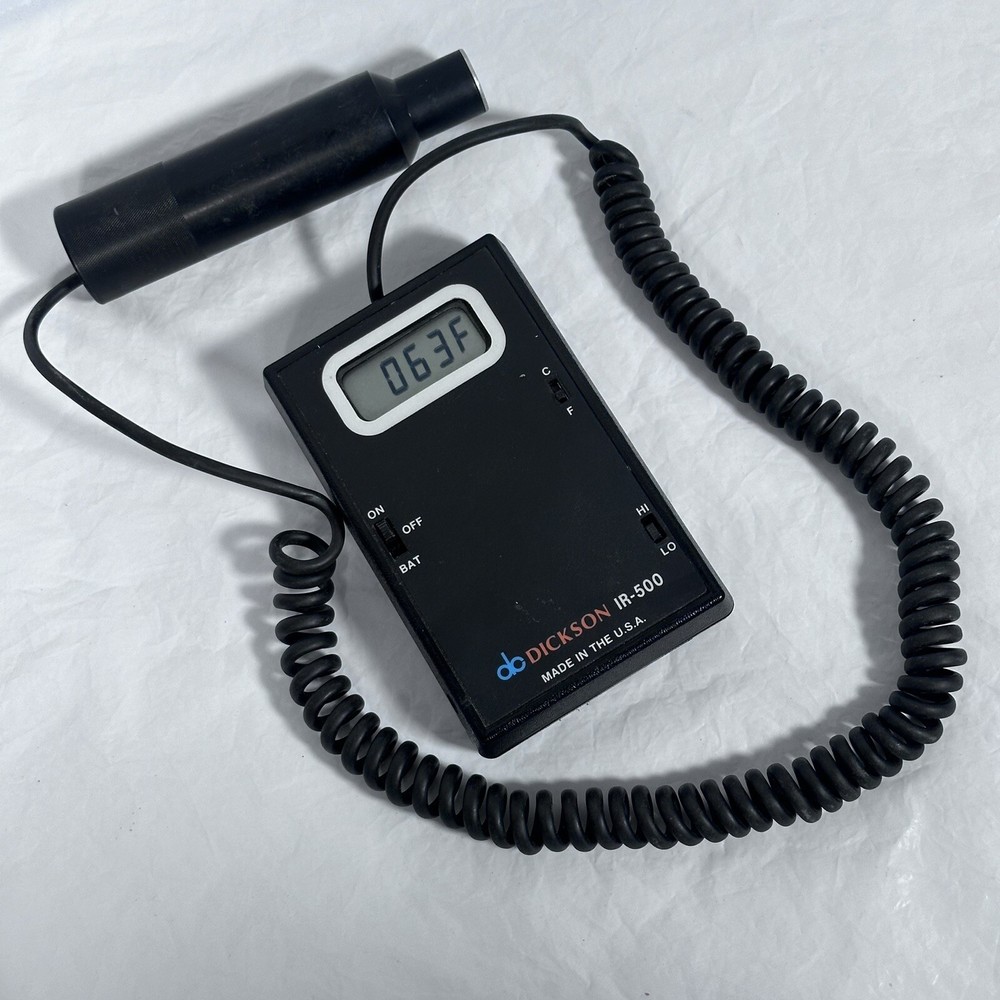 Dickson IR-500 Infrared Temperature Measuring Sensor 9V-DC