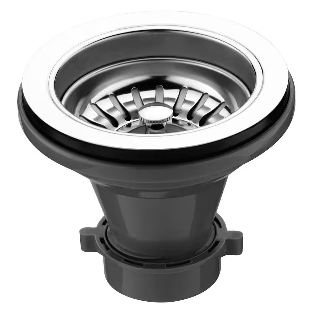 Kitchen Sink Strainer in Chrome