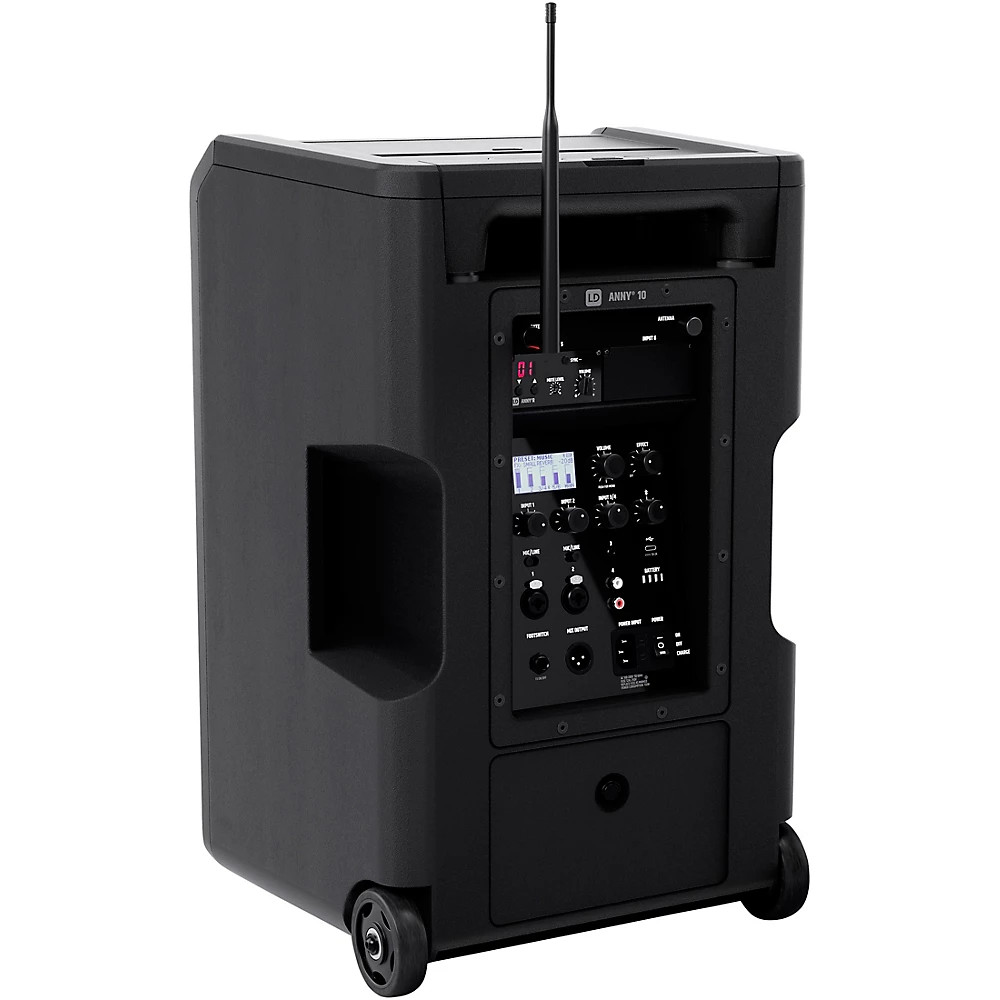 LD Systems ANNY 10 Portable Battery-Powered Speaker w/Wireless Mic B5.1 LN