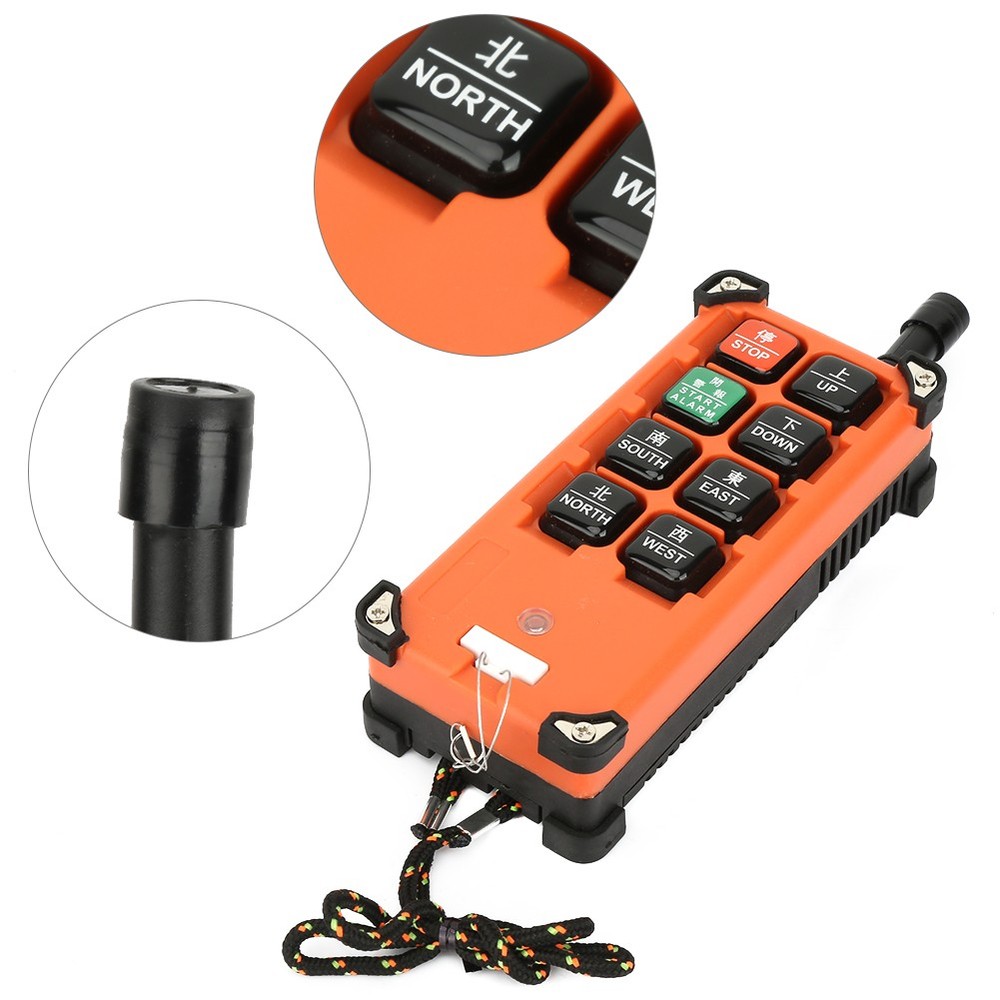 220V Industrial Wireless Remote Control Transmitter Receiver F21-E1B