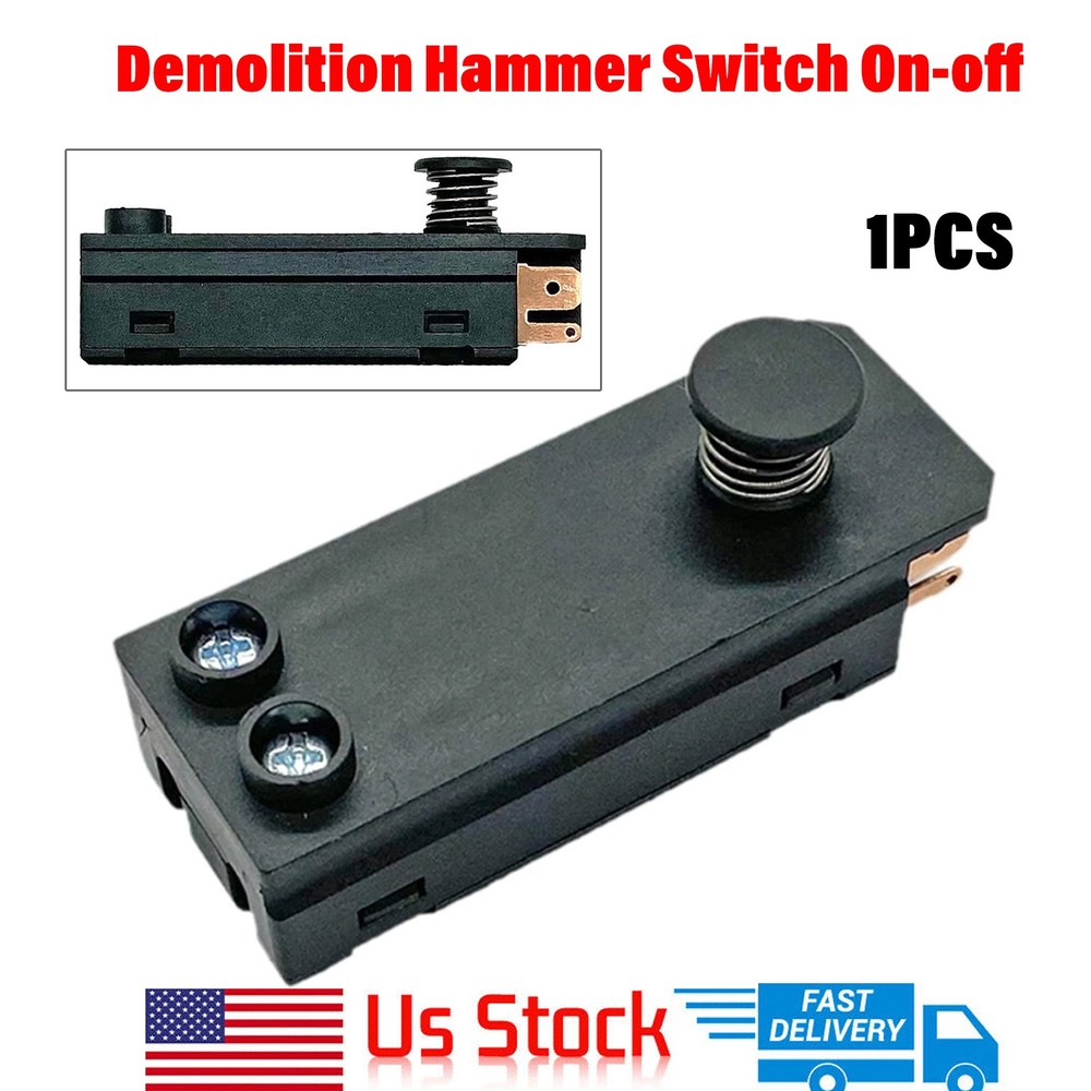 Demolition Hammer Switch Speed Control Switch Easy Installation on/Off Trigger