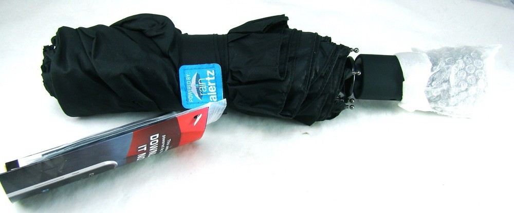 Phonebrella Folding Umbrella with Bluetooth Handle NEW in torn box READ