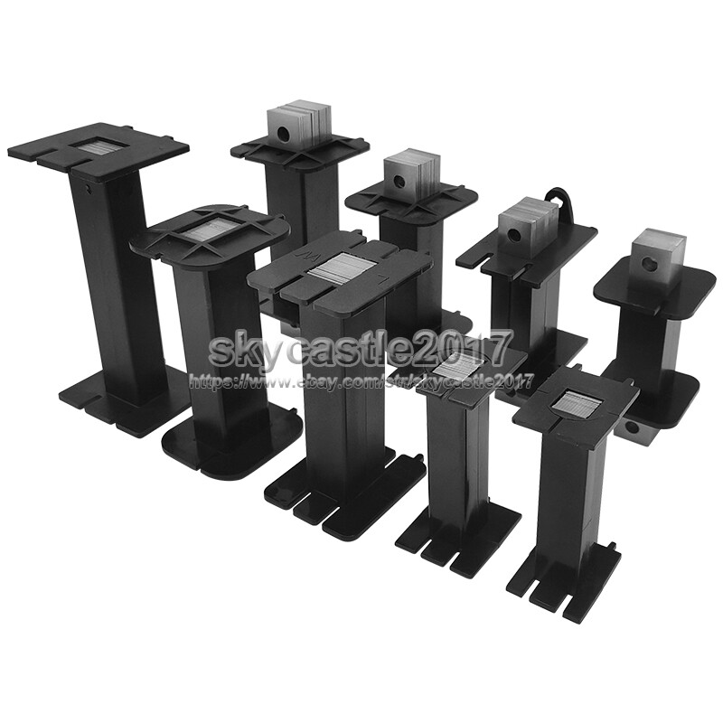 2x Plastic Bobbin Inductor Coil Frame Skeleton Wire Winding Spool Silicon Steel