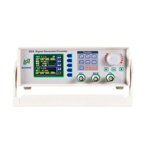 QLS2805S-5M DDS Signal Generator Function Generator Frequency Counter LCD