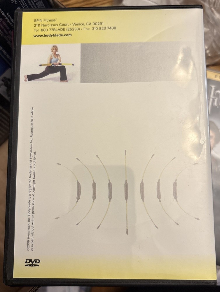 Body blade instructional DVD