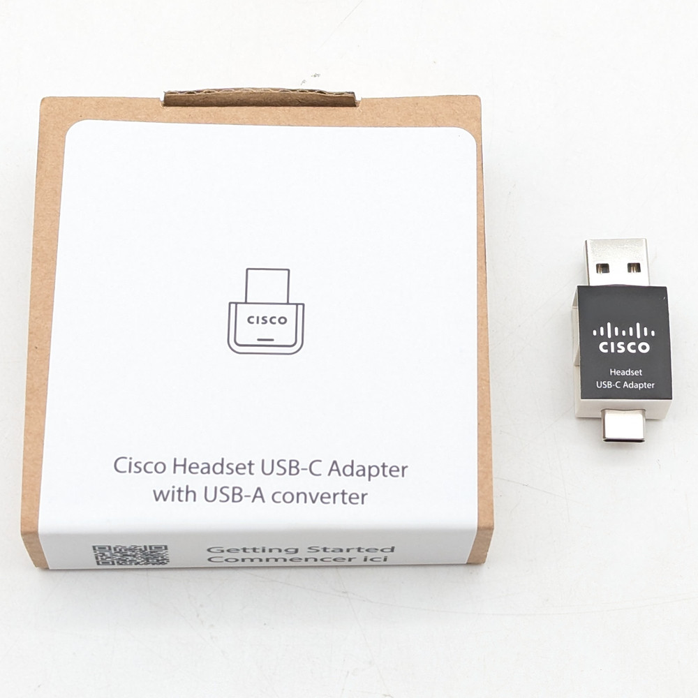 Cisco USB-C Wireless Bluetooth Adapter w/ USB-A Converter (HS-WL-ADPT-USBC)