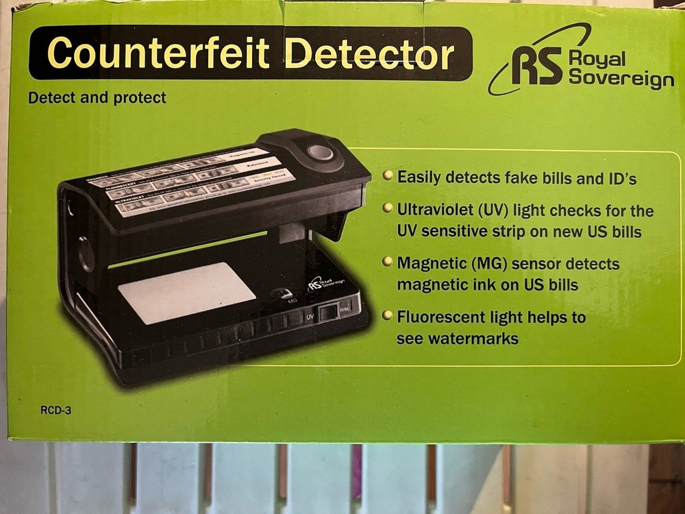 Royal Sovereign Counterfeit Detector