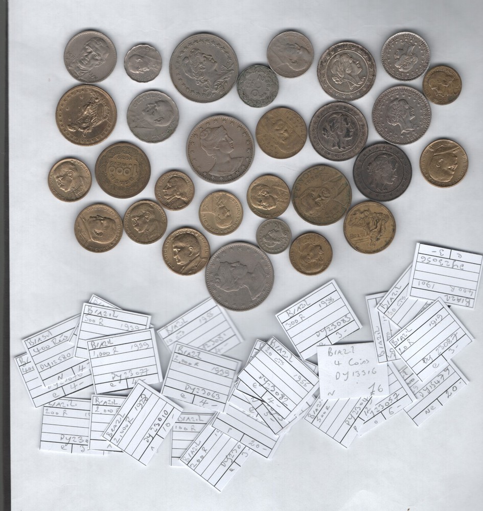 Brazil. 29 Coins.