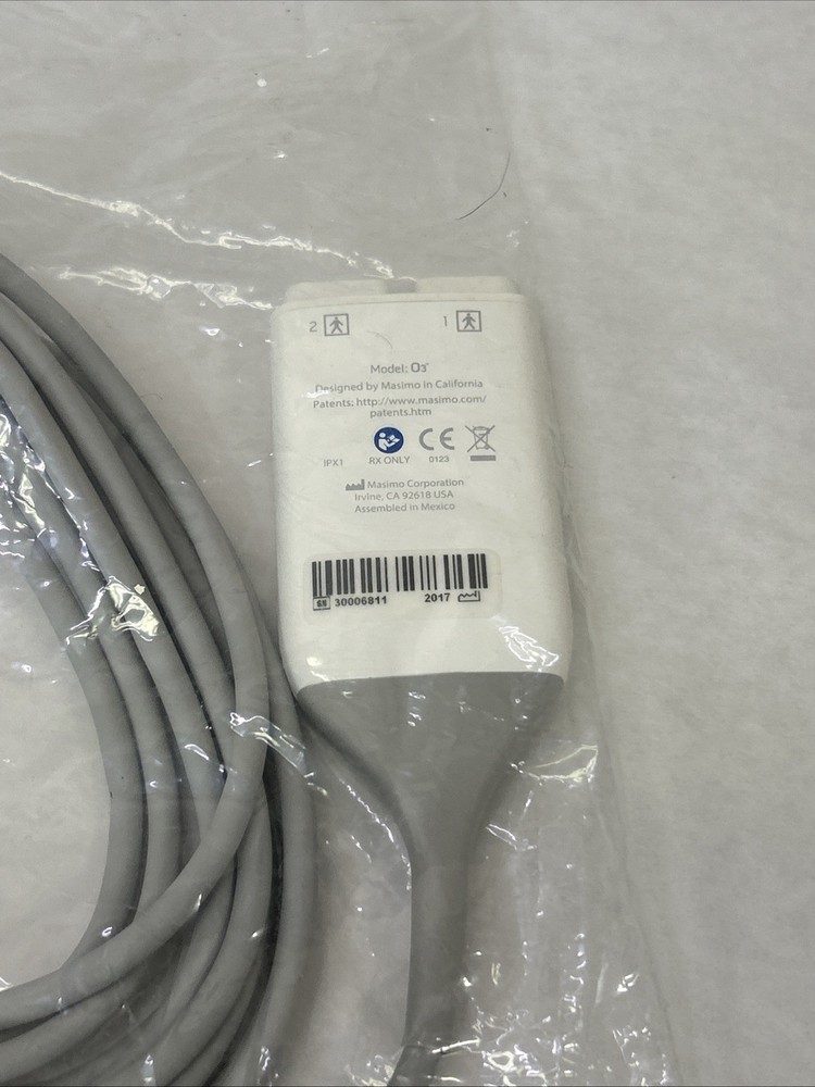 Masimo O3 regional Oximeter (MOC-9) Module Cable NEW