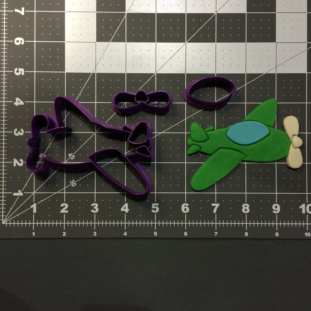 Airplane 105 Cookie Cutter Set