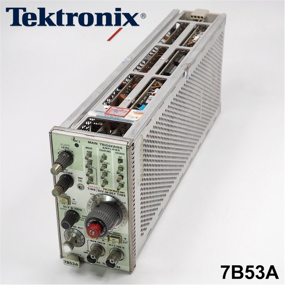 Tektronix 7B53A Dual Time Base Plug-in Module