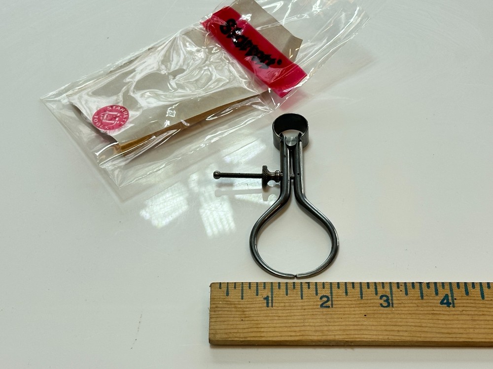 NEW Starrett Tools USA 3” Outside Calipers No. 275 Solid Nut