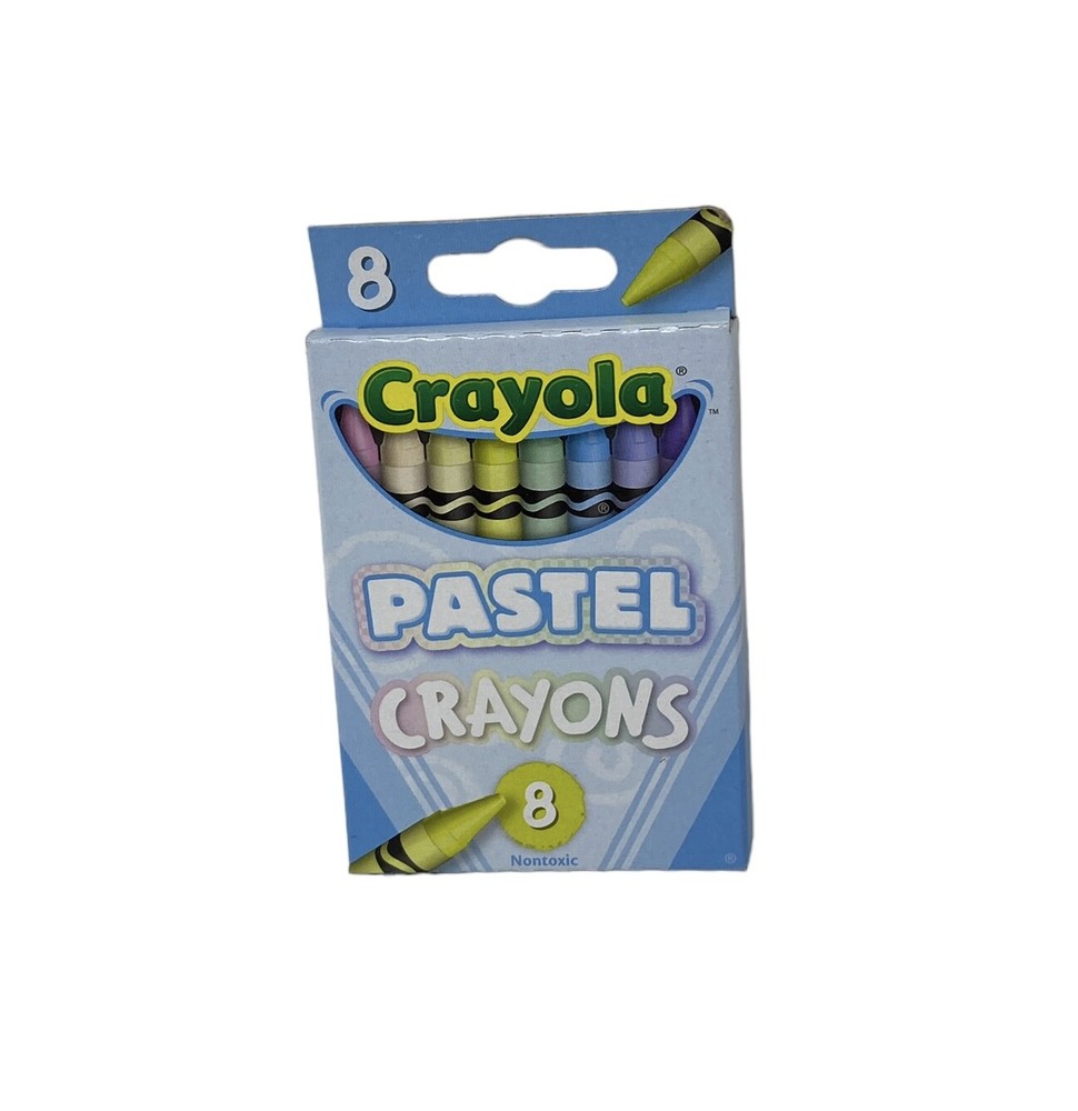 Crayola Pastel Crayons: Gentle Colors for Enhanced Creative Expression