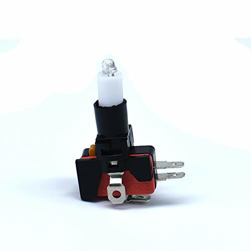 1P2P Player Arcade LED Push Buttons Chrome Illuminated Plating with Micro Switch