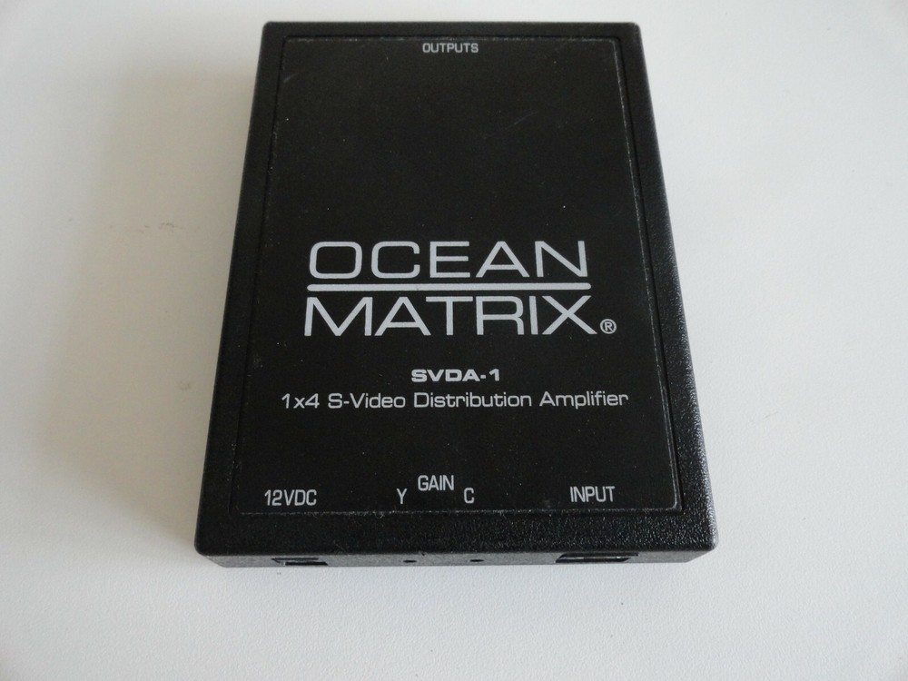 JJ7: OCEAN MATRIX SVDA-1 VIDEO AMPLIFIER