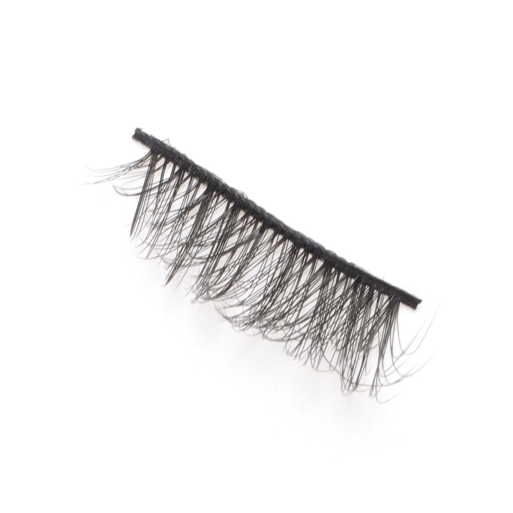 Dense False Eyelashes for Makeup Black J01 10 Pair