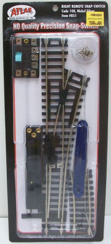 Atlas 851 Right Hand Remote HO Code 100 Snap Switch  (10)
