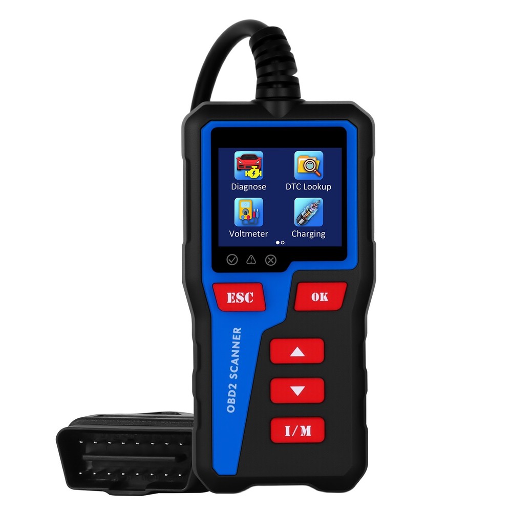 AT300 Car Code Reader Code Scanner Check Engine Fault for All OBDII Protocol