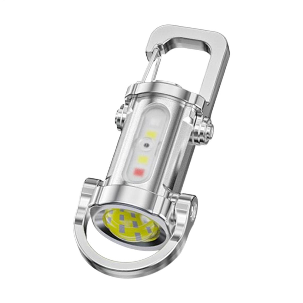 Keychain Flashlight Small Keychain Flashlight USB Charging All-Weather