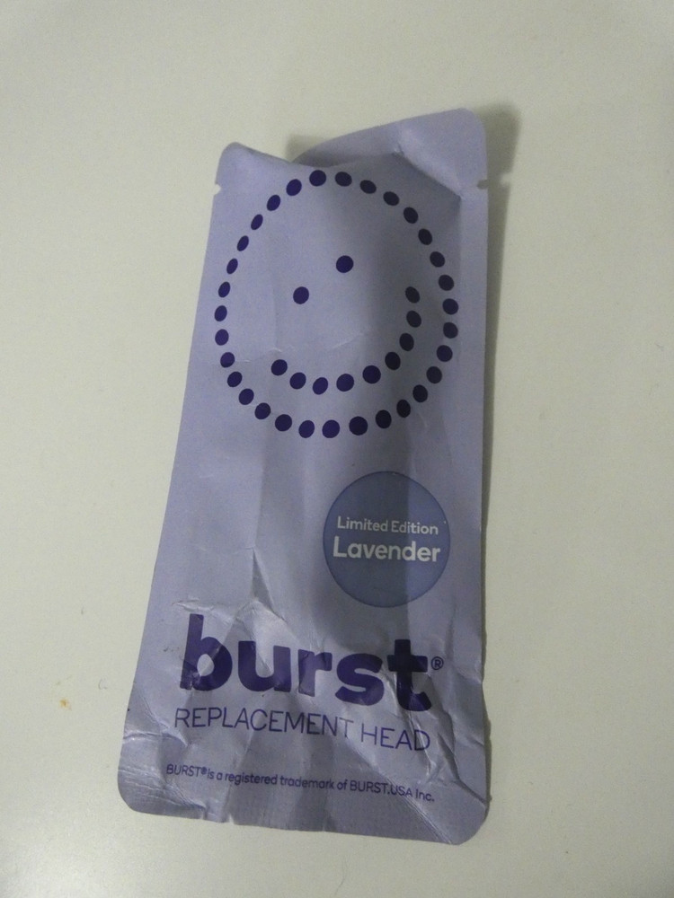 Burst New Limited Edition Lavender Brush Replacement Head Sealed
