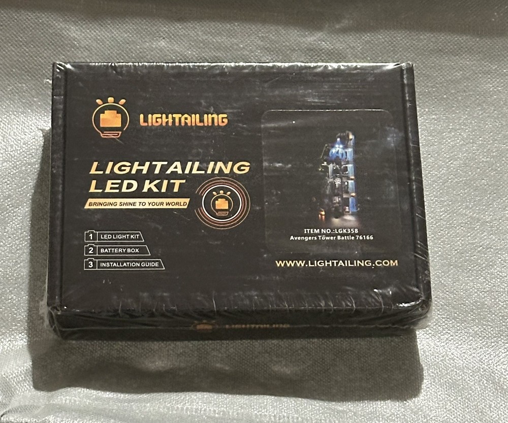 Lightailing LED Kit Avengers Tower Battle 76166