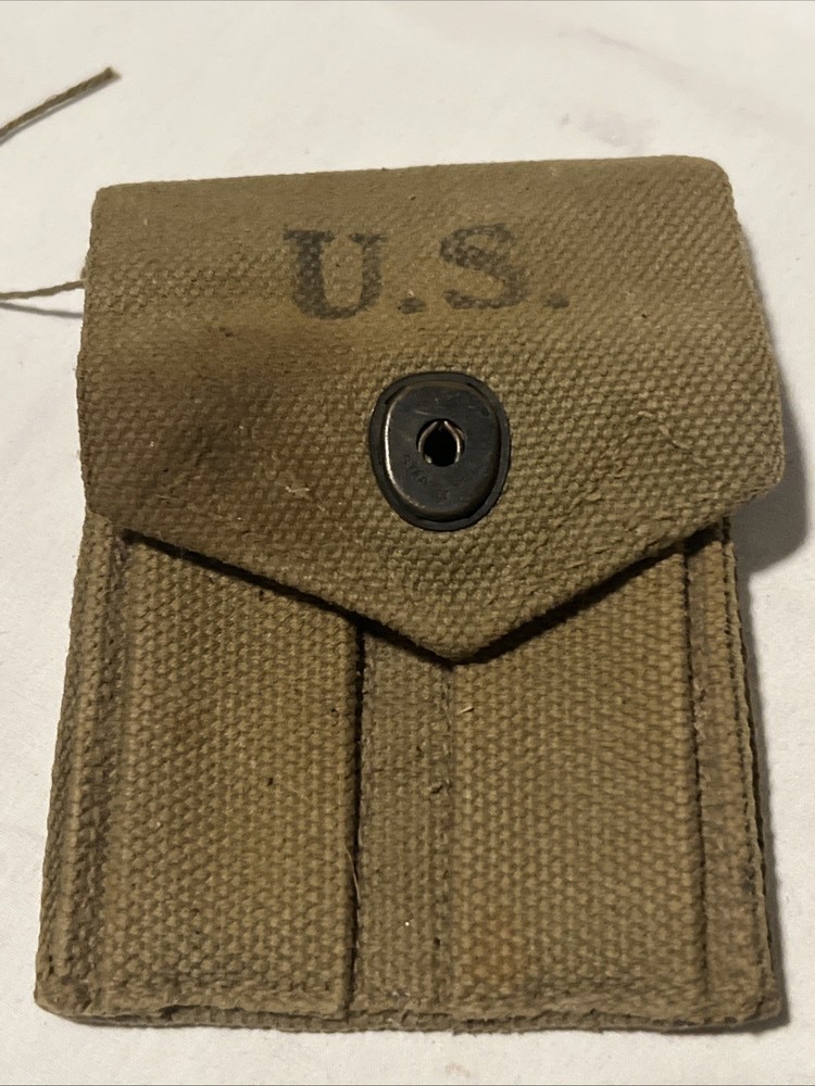 Double US Army Clip Pouch Era Unknown