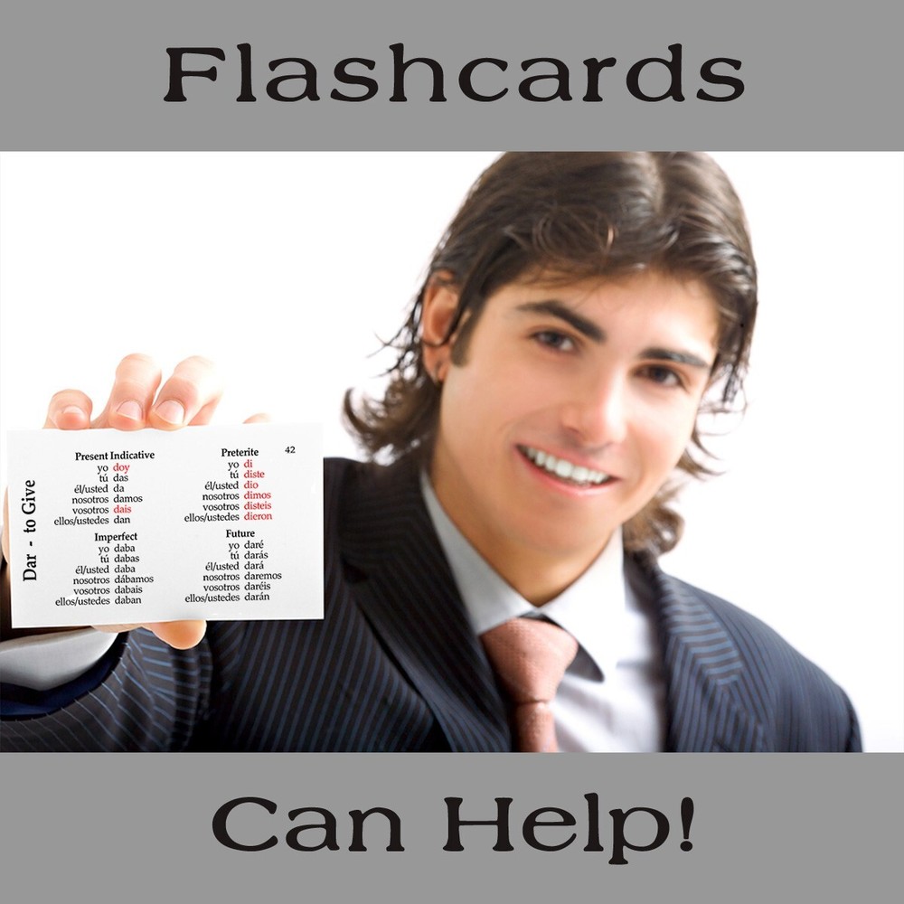 Spanish Verb Flashcards Two Deck Special