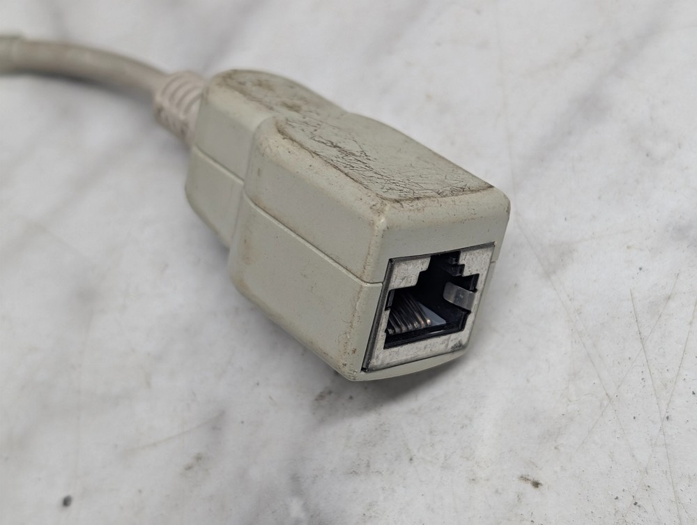 3Com 10/100 Network Interface Dongle Cable Proprietary to RJ45 Adapter