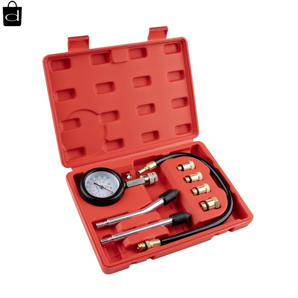 TU-21 Cylinder Leak Down Tester Kit Engine Compression  for Car Motorcycle