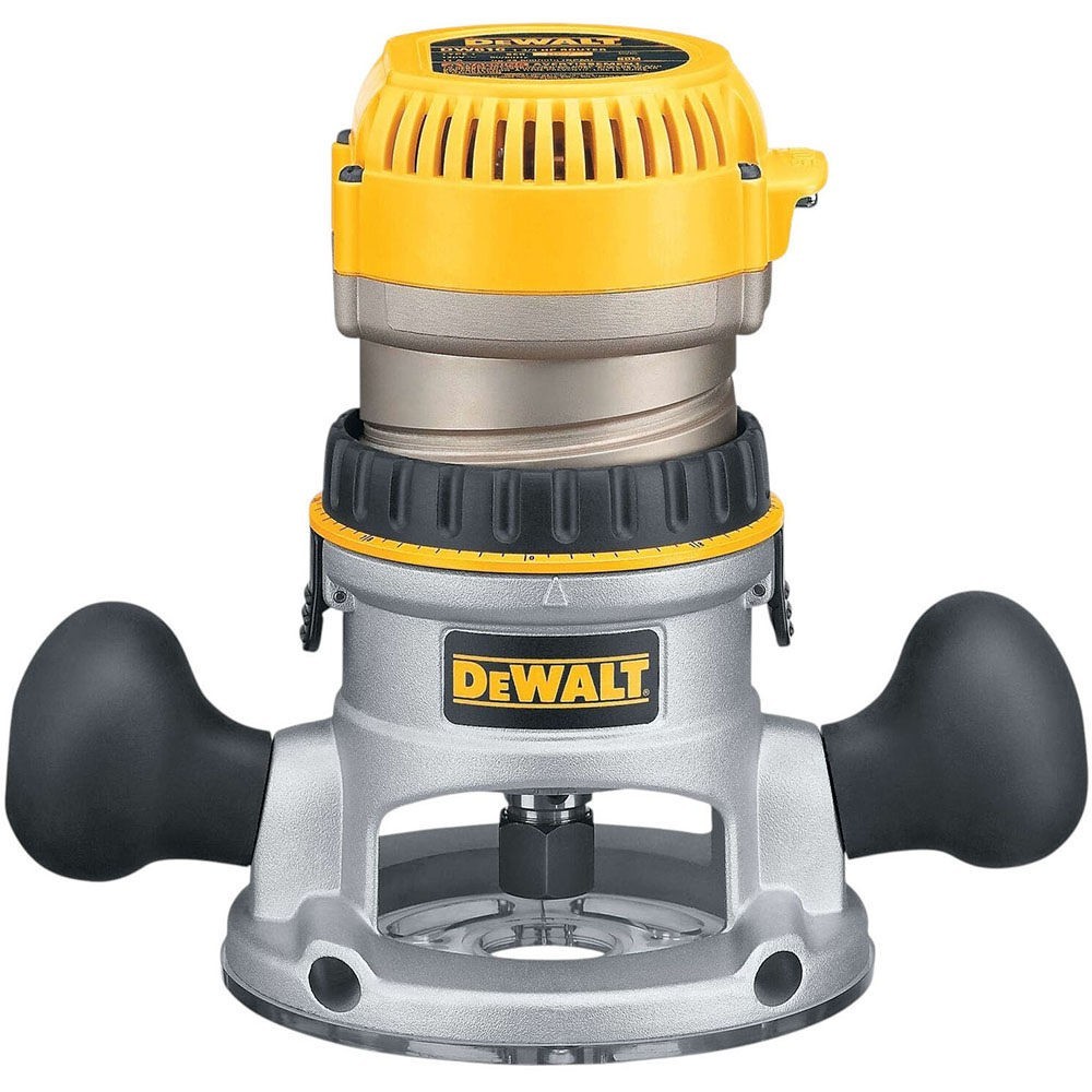 DEWALT 1-3/4 HP (Maximum Motor HP) Fixed Base Router