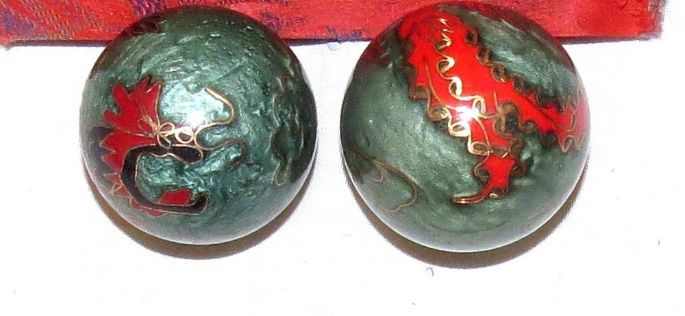 Chinese Baoding Exercise Stress Balls Meditation Chimes