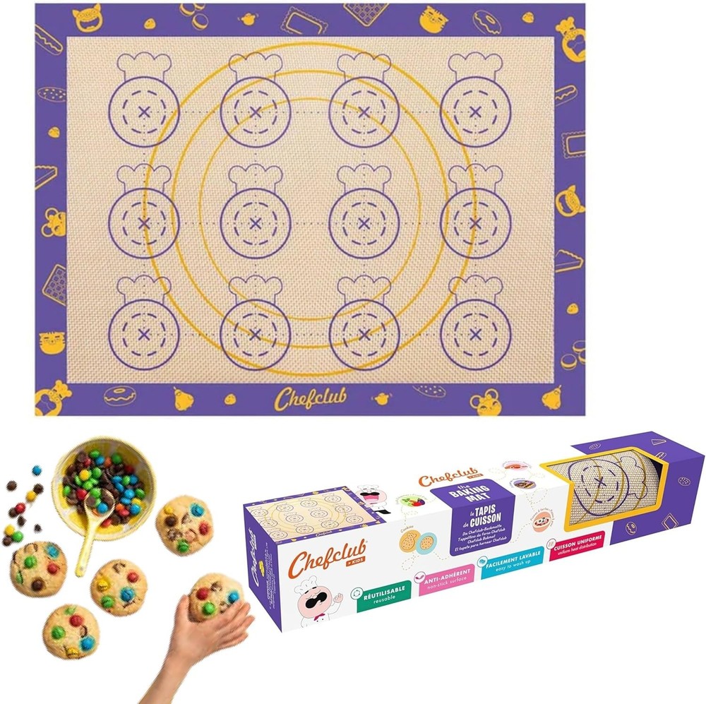 Silicone Baking Mat – Reble Non-Sti Baking Sheet with