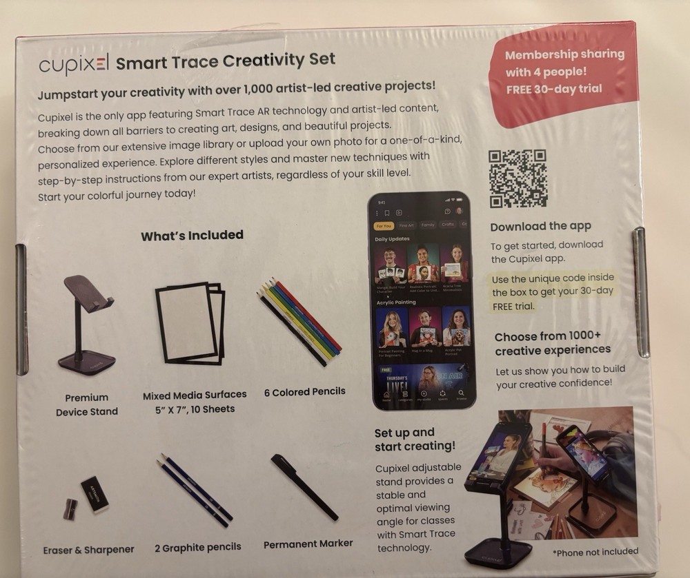 Smart Trace Creativity Set by Cupixel, NEW